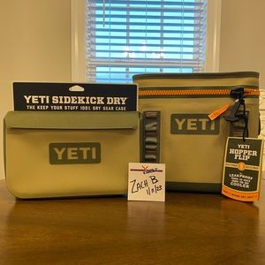 Yeti Field Tan Hopper 8 & Field Tan Sidekick